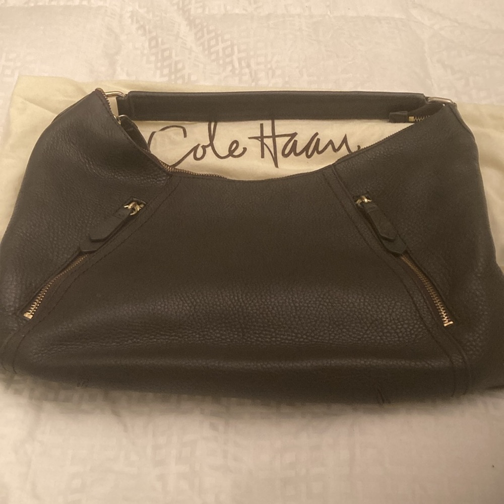 Cole Haan Dark brown Hobo Bag Very gentle use, like new.